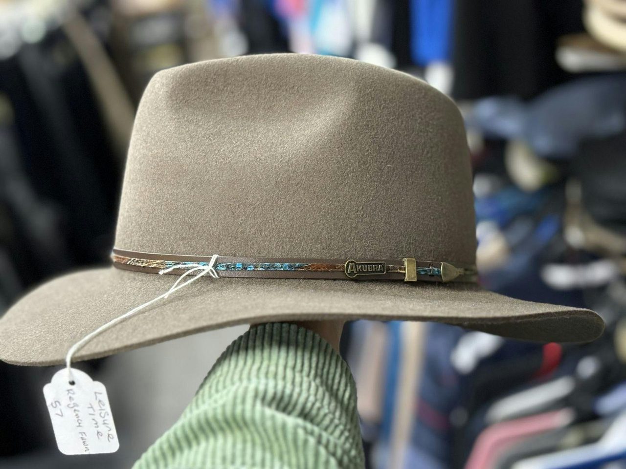 An Akubra hat