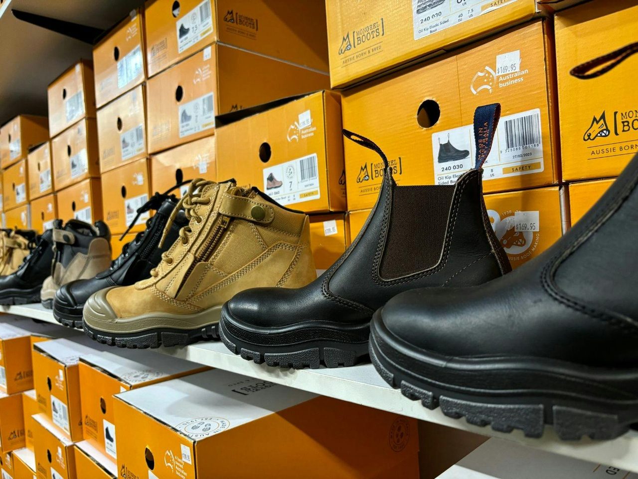 Mongrel workboots