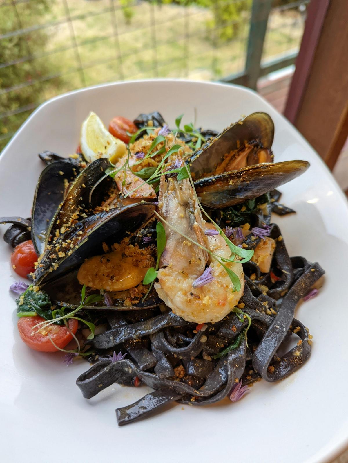 Local Seafood Pasta