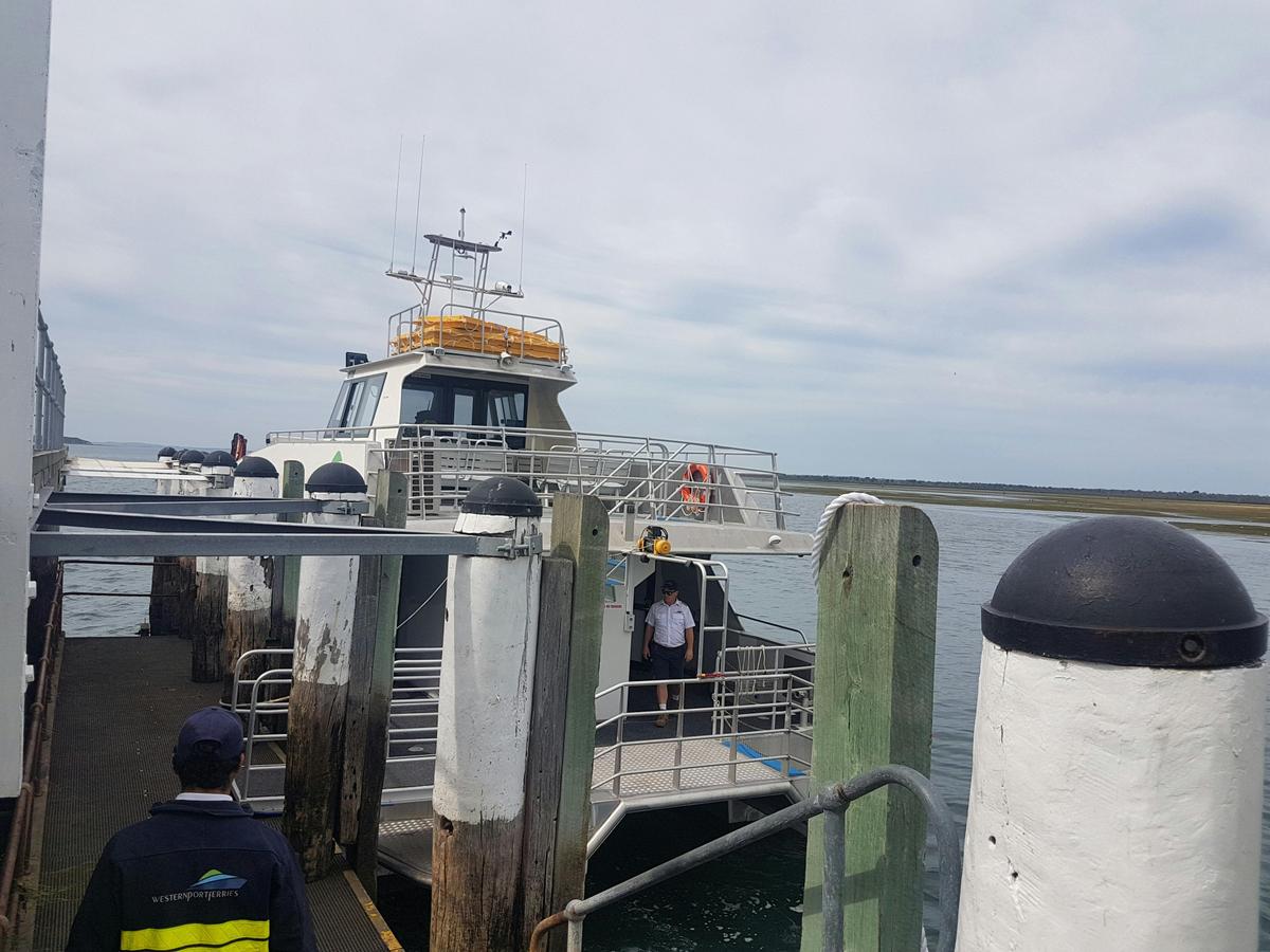 Stony Point Pier, Crib Point