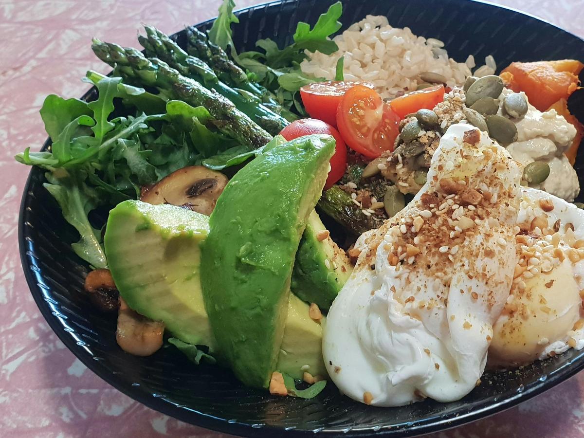 Delicious breakfast or brunch at the Produce Store