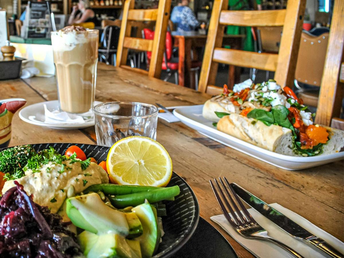 Enjoy a bite to eat at The Produce Store Mansfield