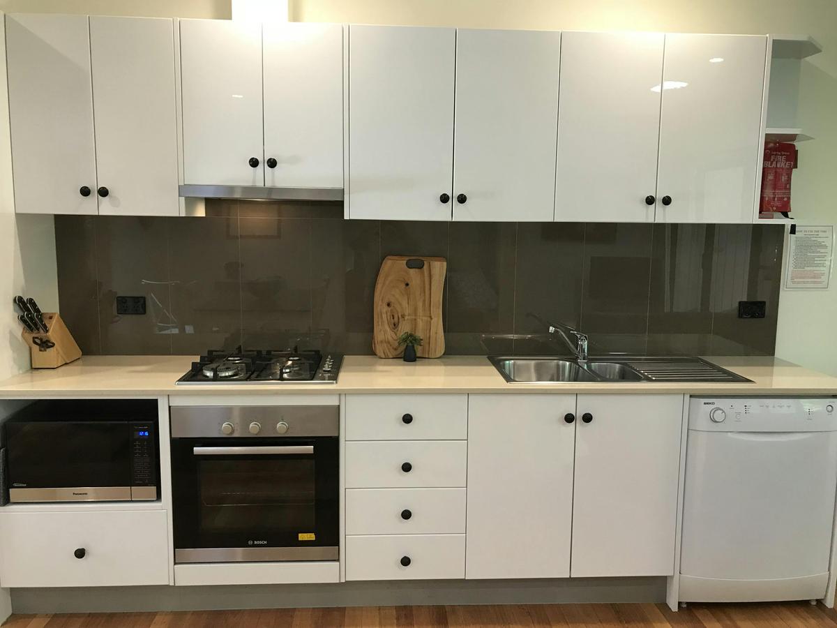 Kitchen with all appliances