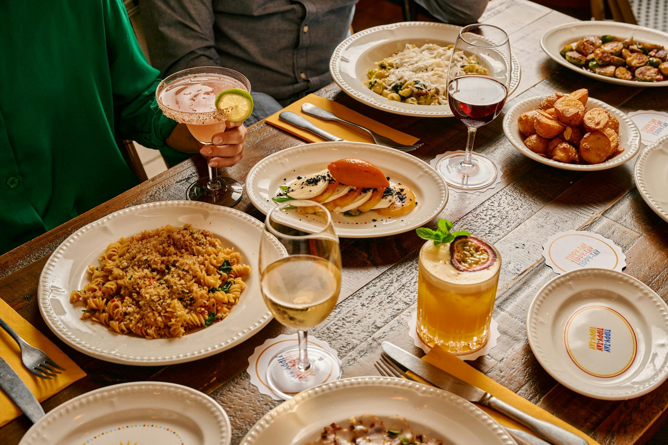 A nod to a classic, refined trattoria and traditional Italian indulgence