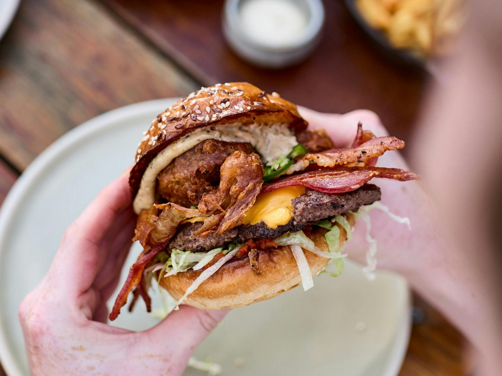 Burger Night every Wednesday & Thursday