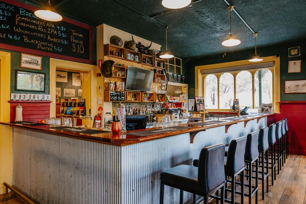 interior of the Bar with chairs against it