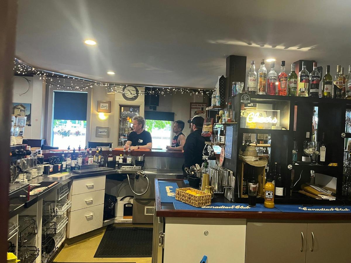 Bar of the North Eastern Hotel Benalla