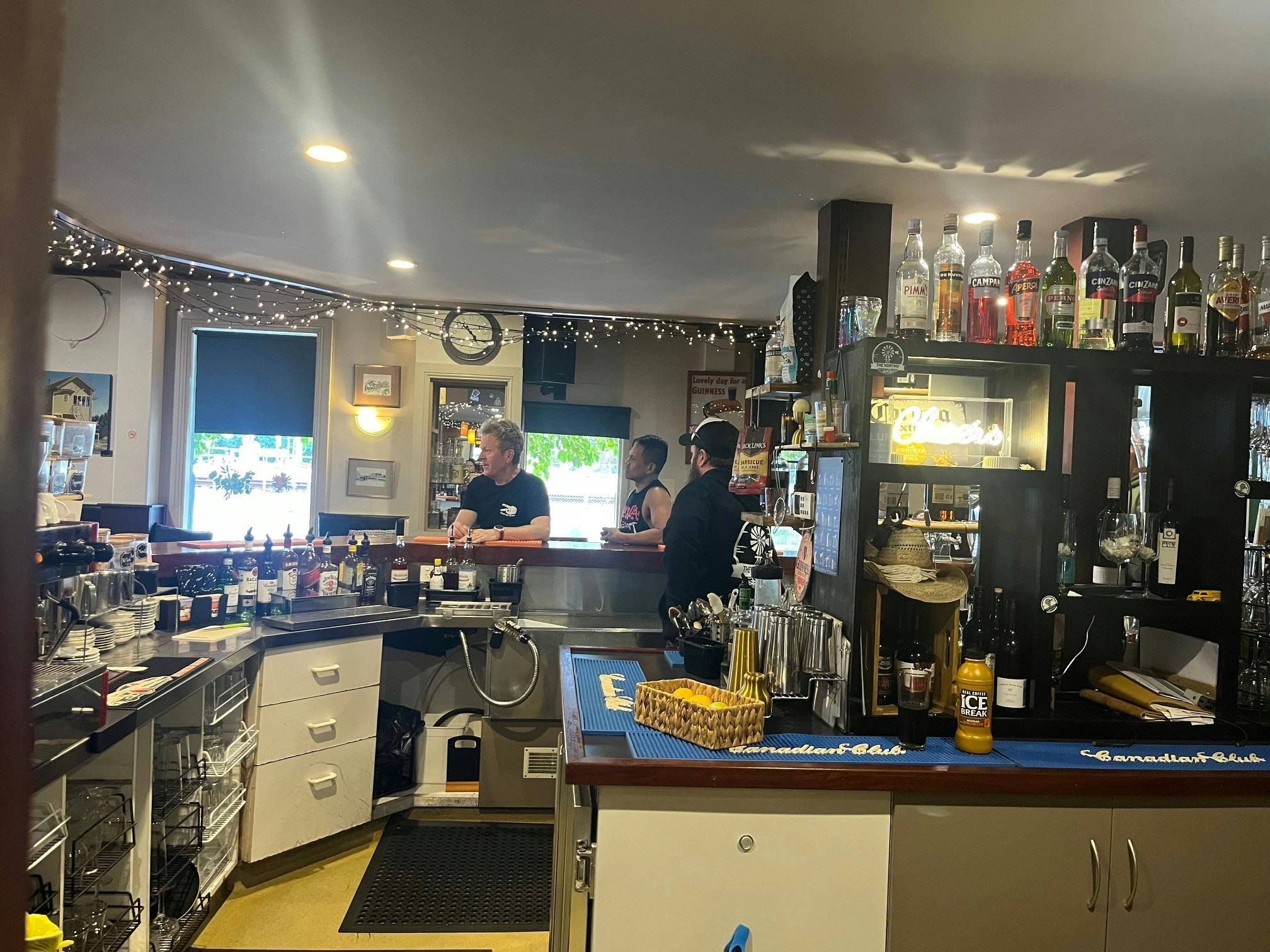 Bar of the North Eastern Hotel Benalla