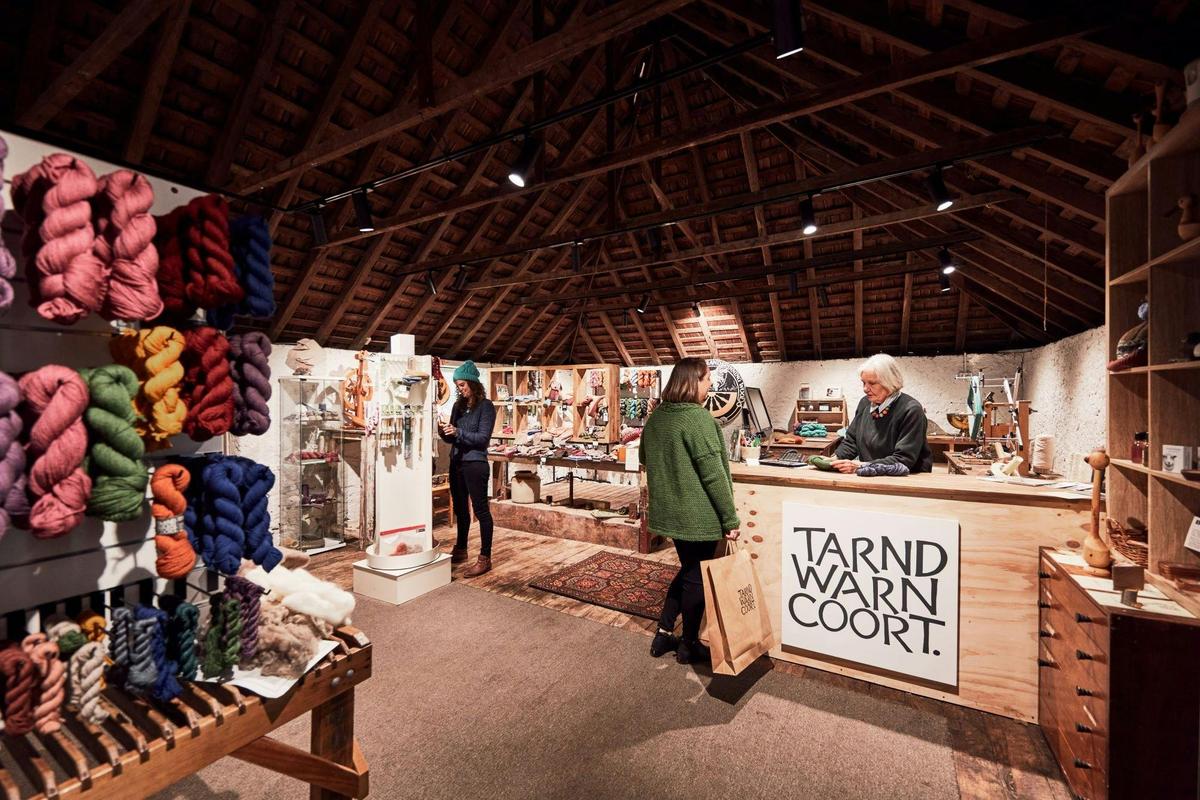 Tarndwarncoort Farm Shop in the 1850s Stone Barn