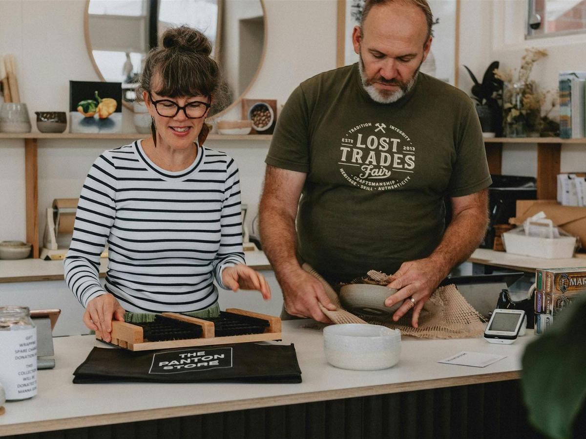 Shelley Panton & Arron Crombie from The Panton Store
