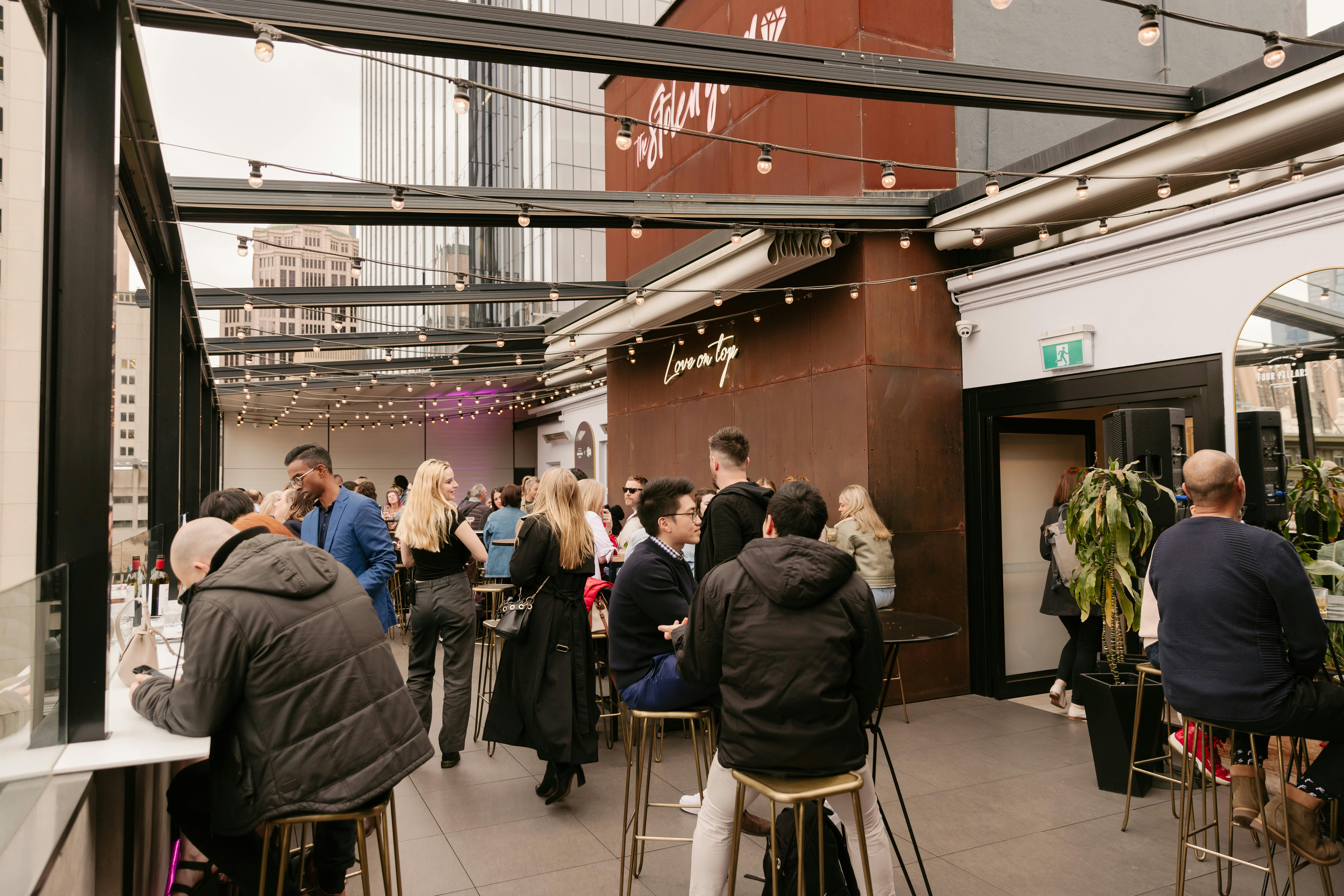 Roof open at The Stolen Gem!