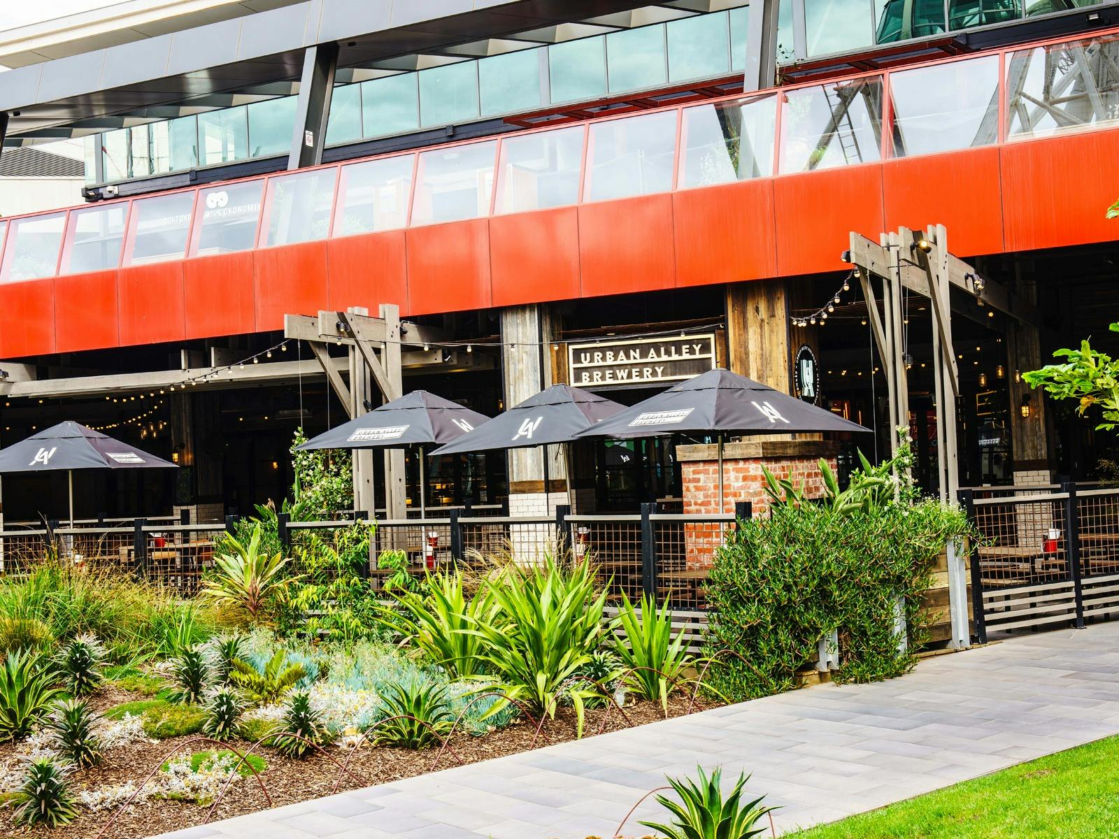 Urban Alley Brewery Docklands Exterior