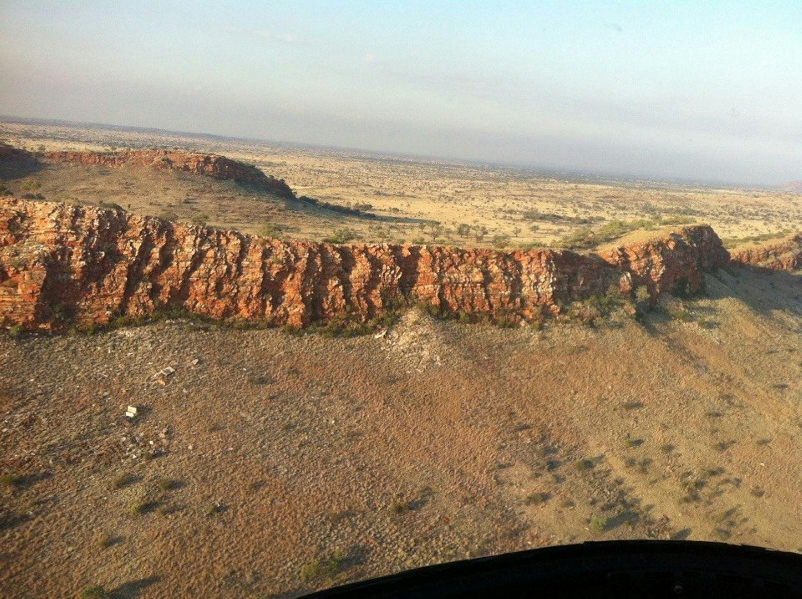 Natimuk and Mount Arapiles from the air