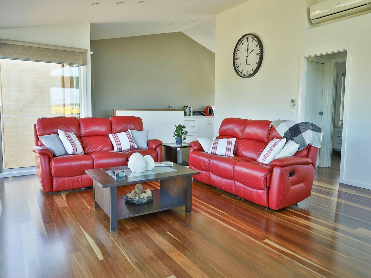 Upstairs living area