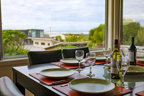 Relax and enjoy a meal with family