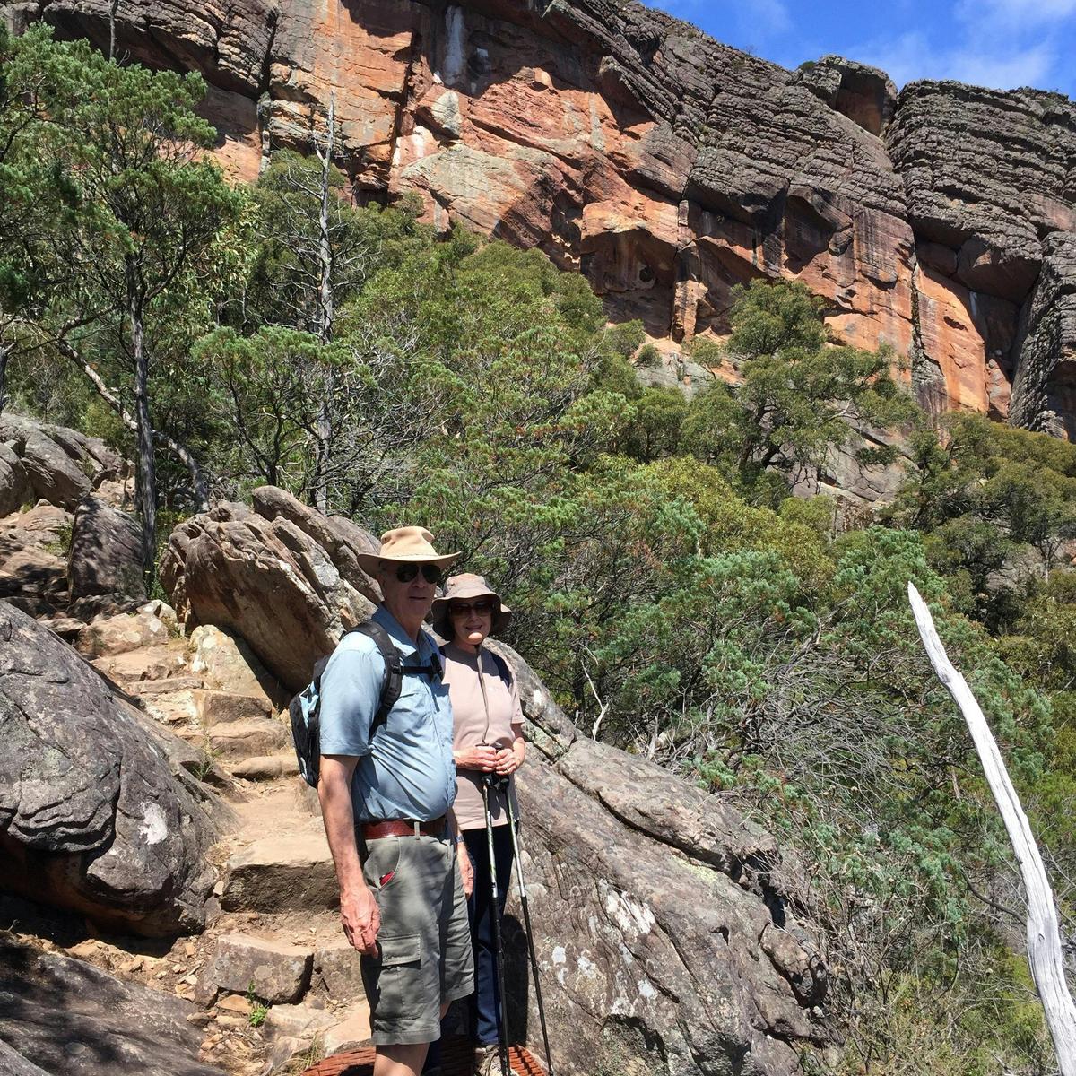 Walking in the Grampians