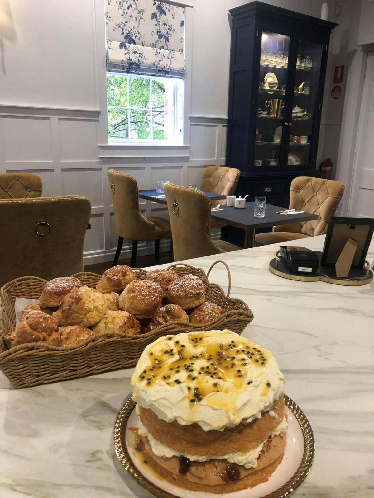 Sponge Cake and Scones