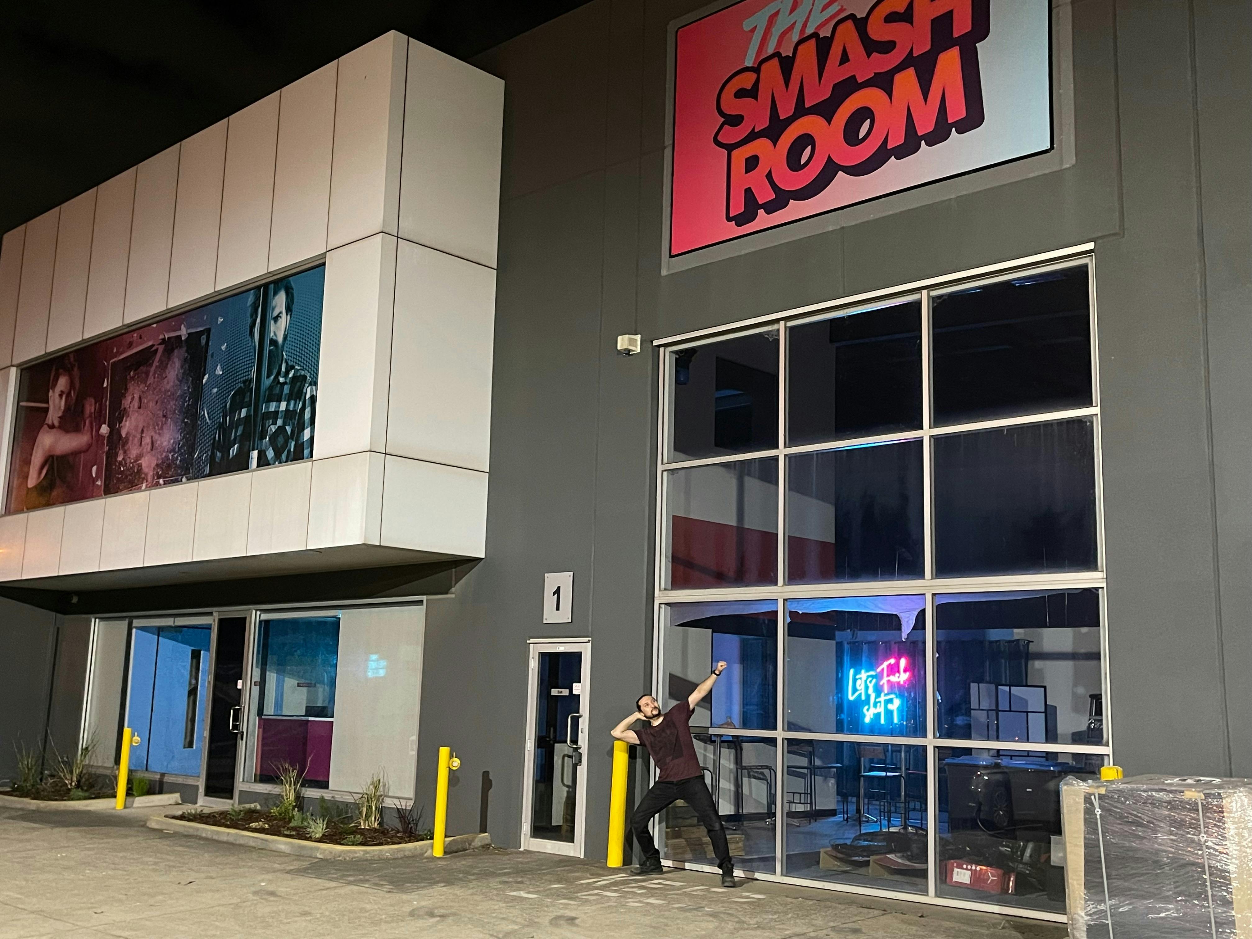 The Smash Room Melbourne Rage Room