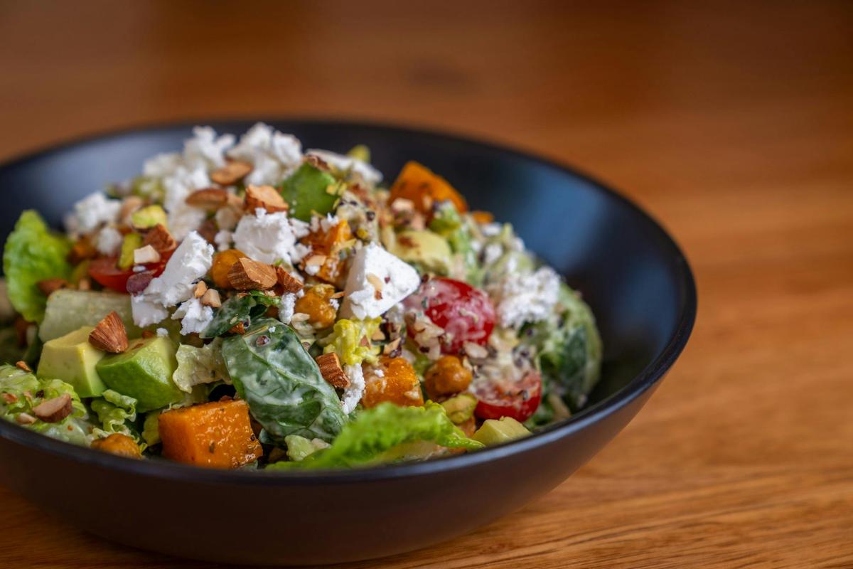 Pumpkin, Avo, Feta and Quinoa Salad