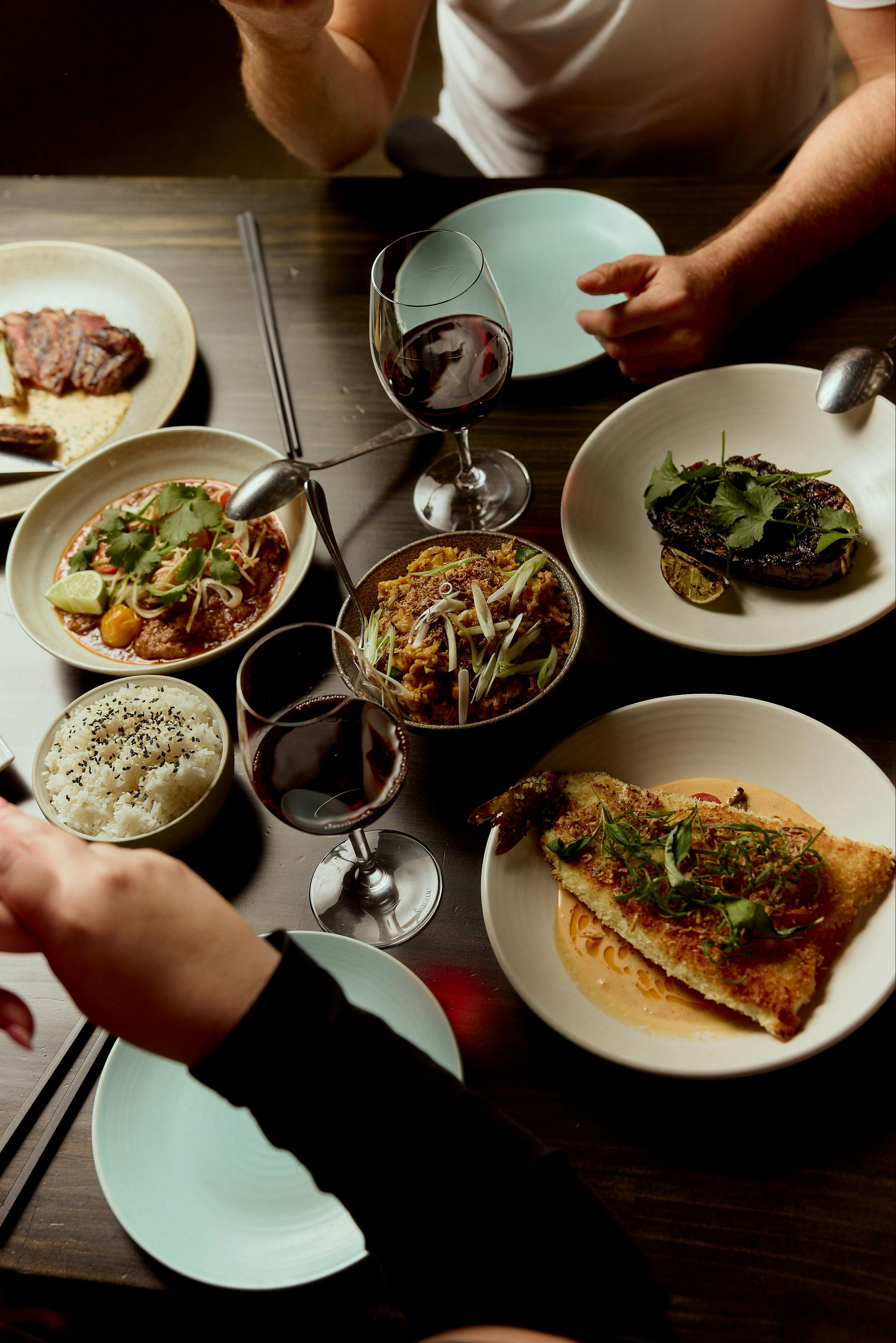 Asian-fusion dining in Rutherglen