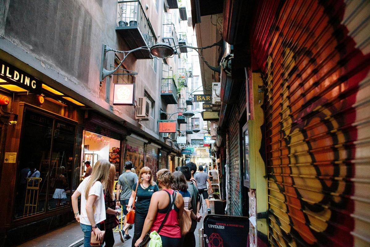 Explore Melbourne's laneways