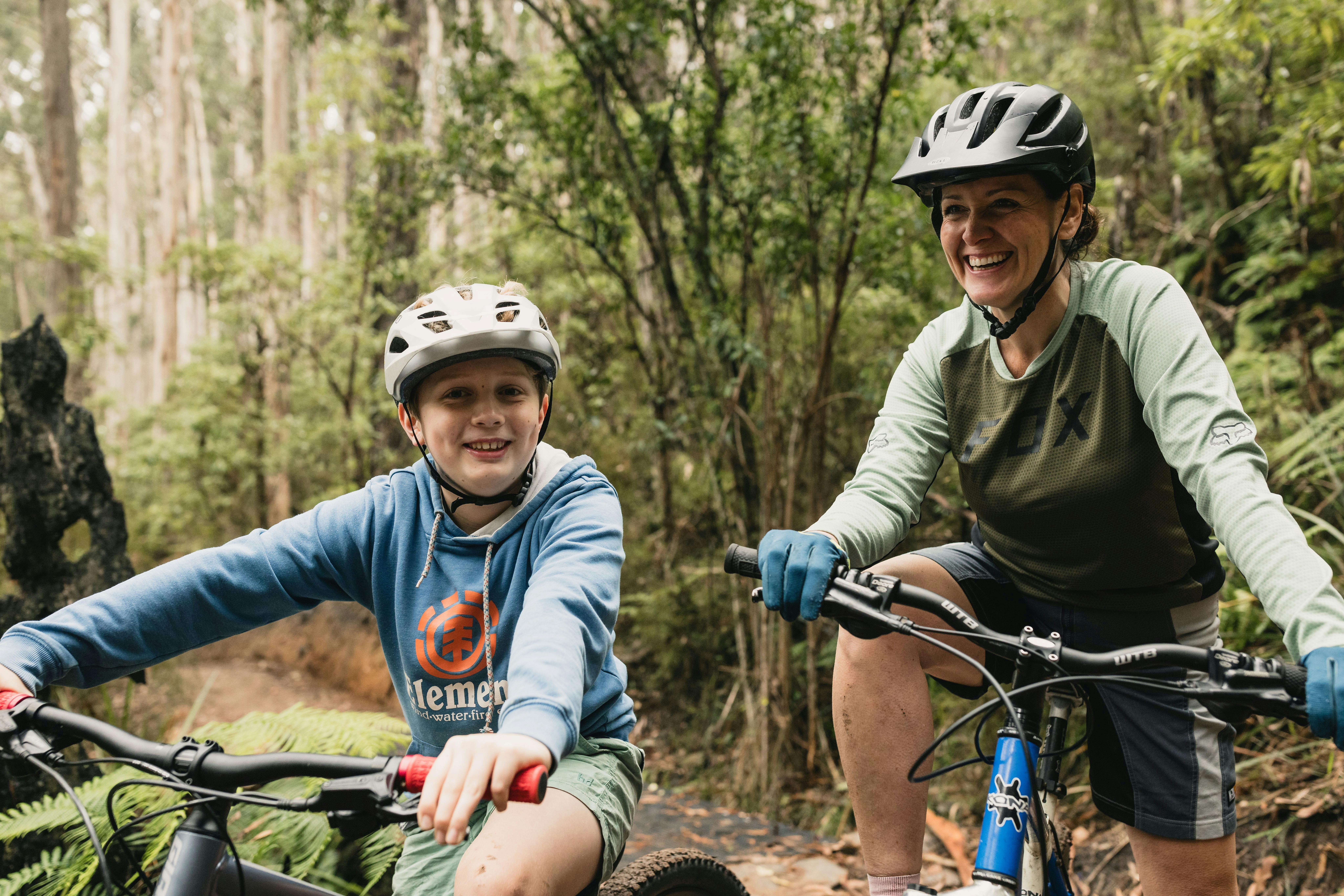 Mother and son enjoying WBP