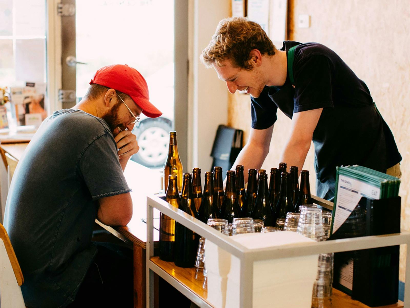 Service with a smile!