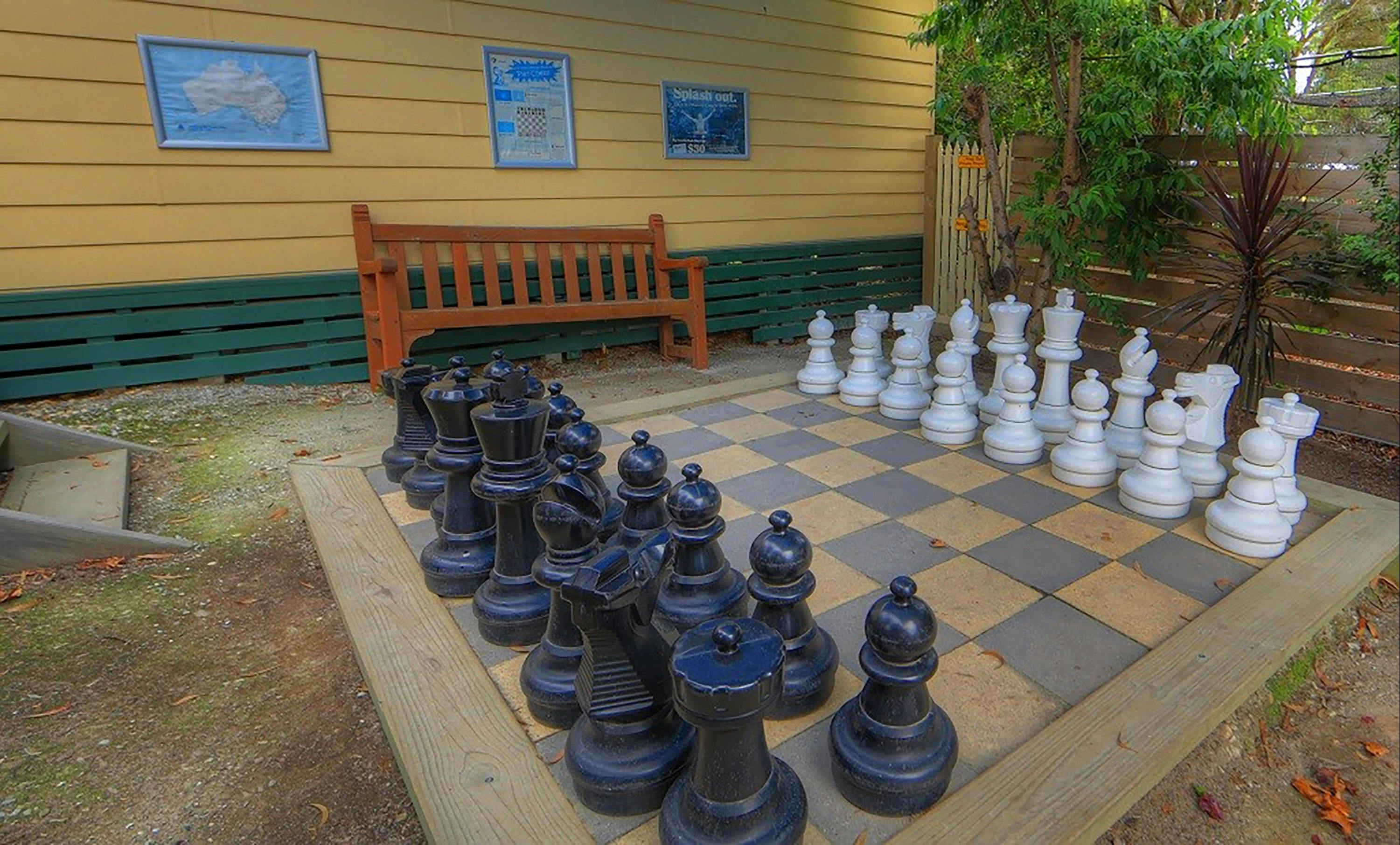 Toora Tourist Park Chess Board