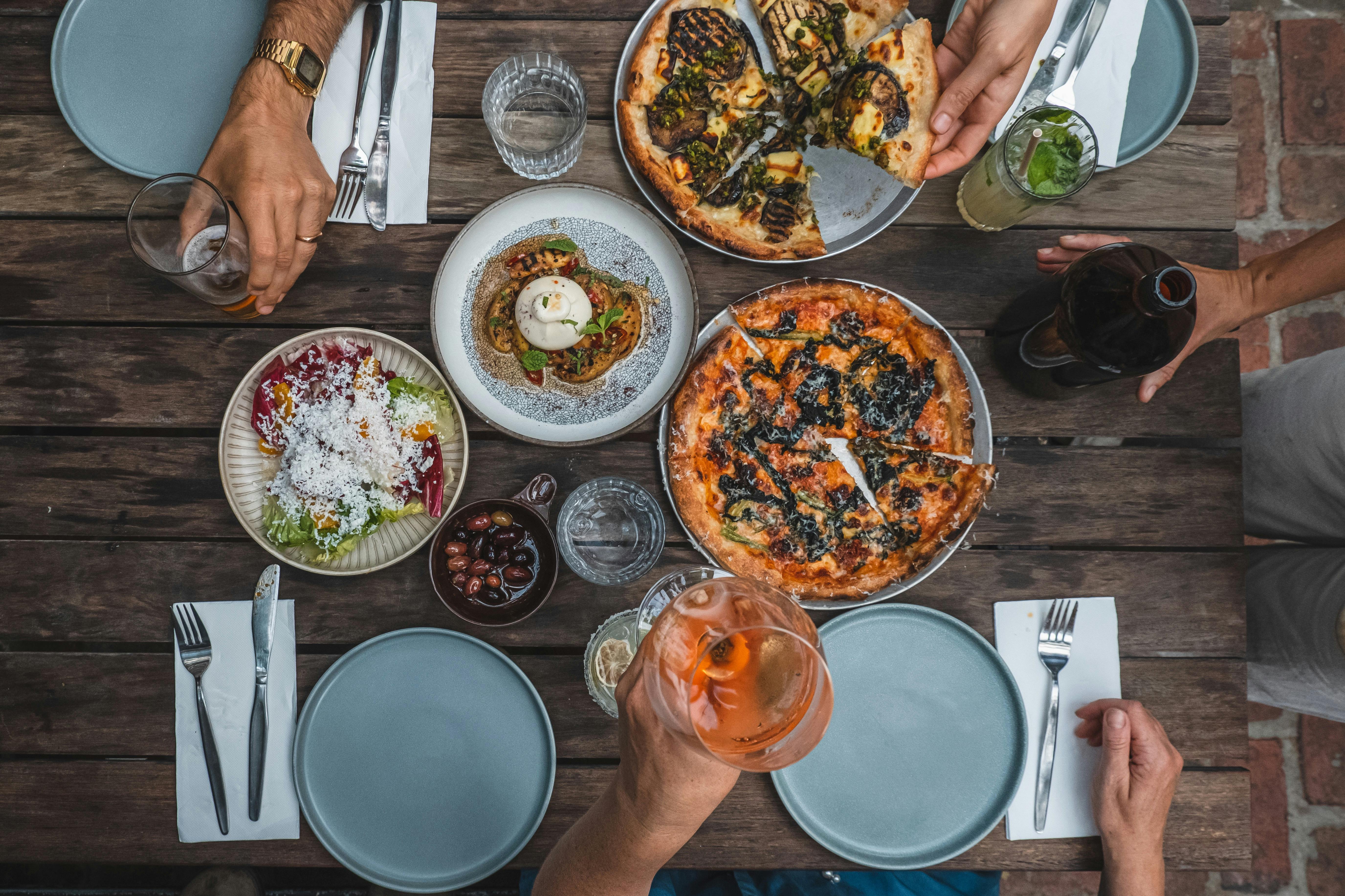 Italian leaning & seafood focussed menu