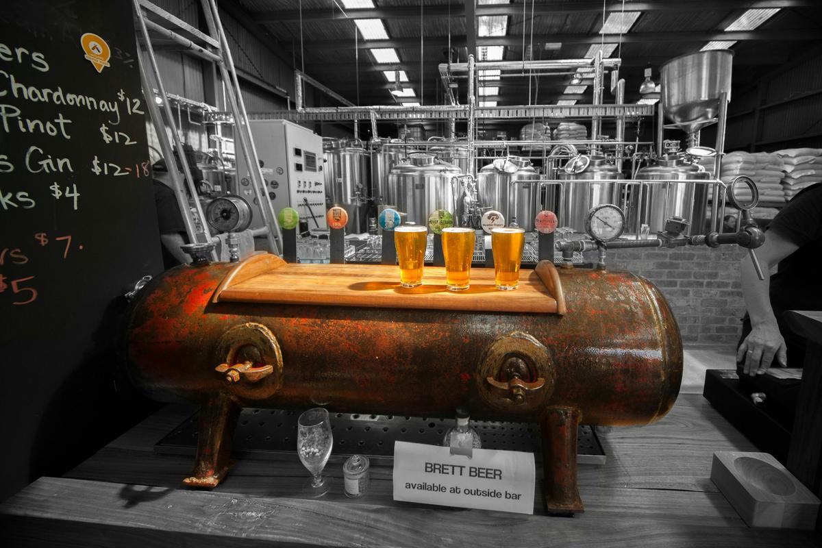Our Reclaimed Bar