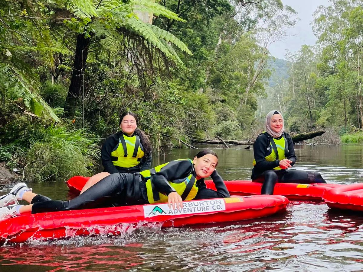 Enjoy a leisurely float down the Yarra River