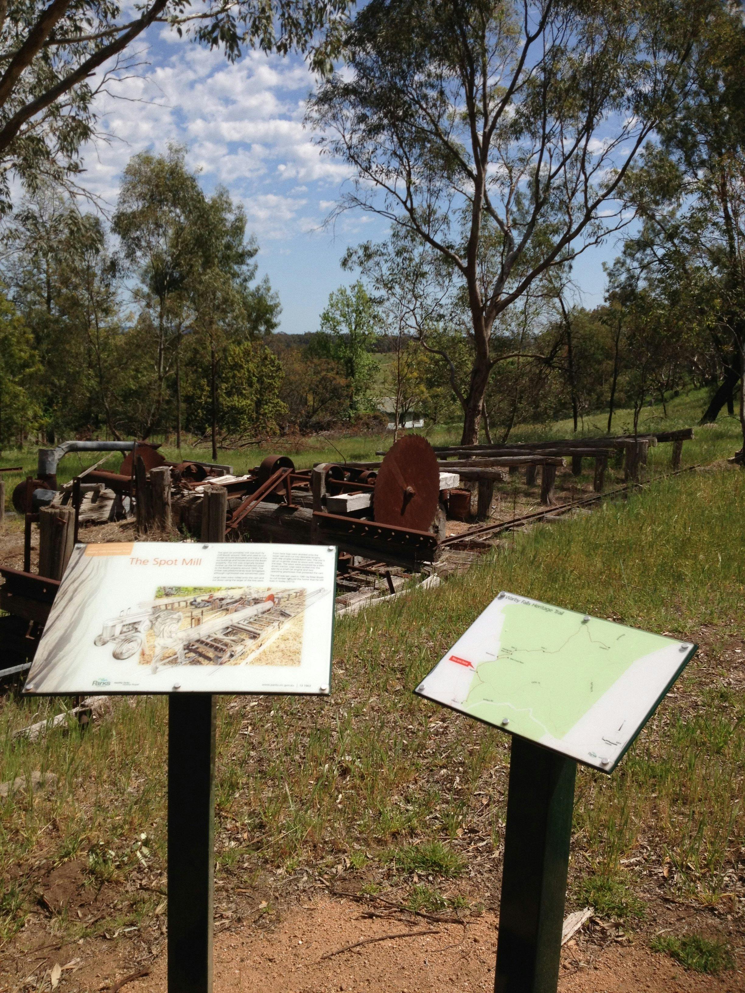 Saw Mill Warby Ovens National Park near Glenrowan
