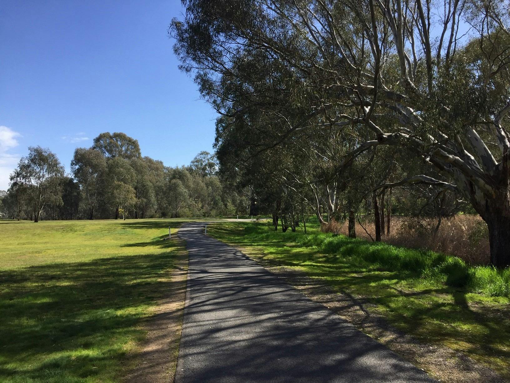 Three mile creek shared path