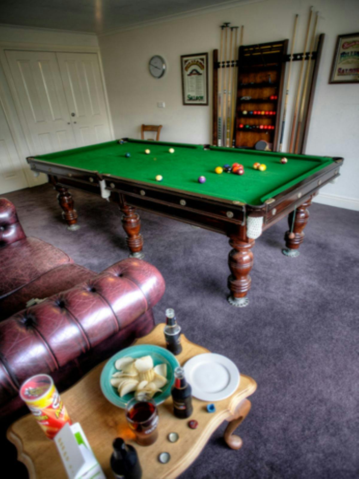 RUBY COTTAGE Billiard and Games room