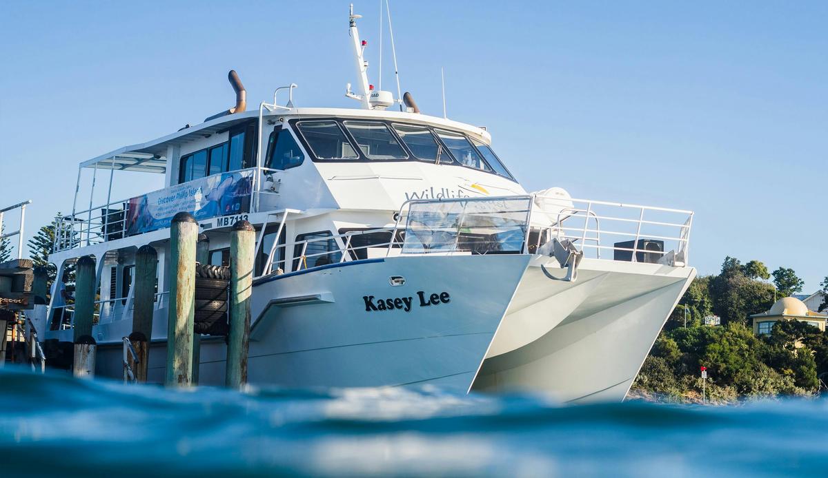 Kasey Lee ready for boarding