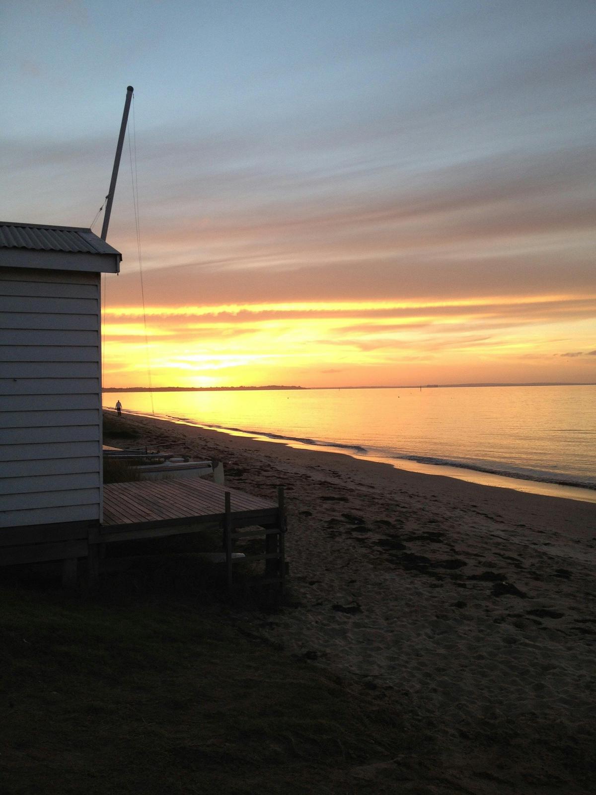 Sunset at Tyrone Beach