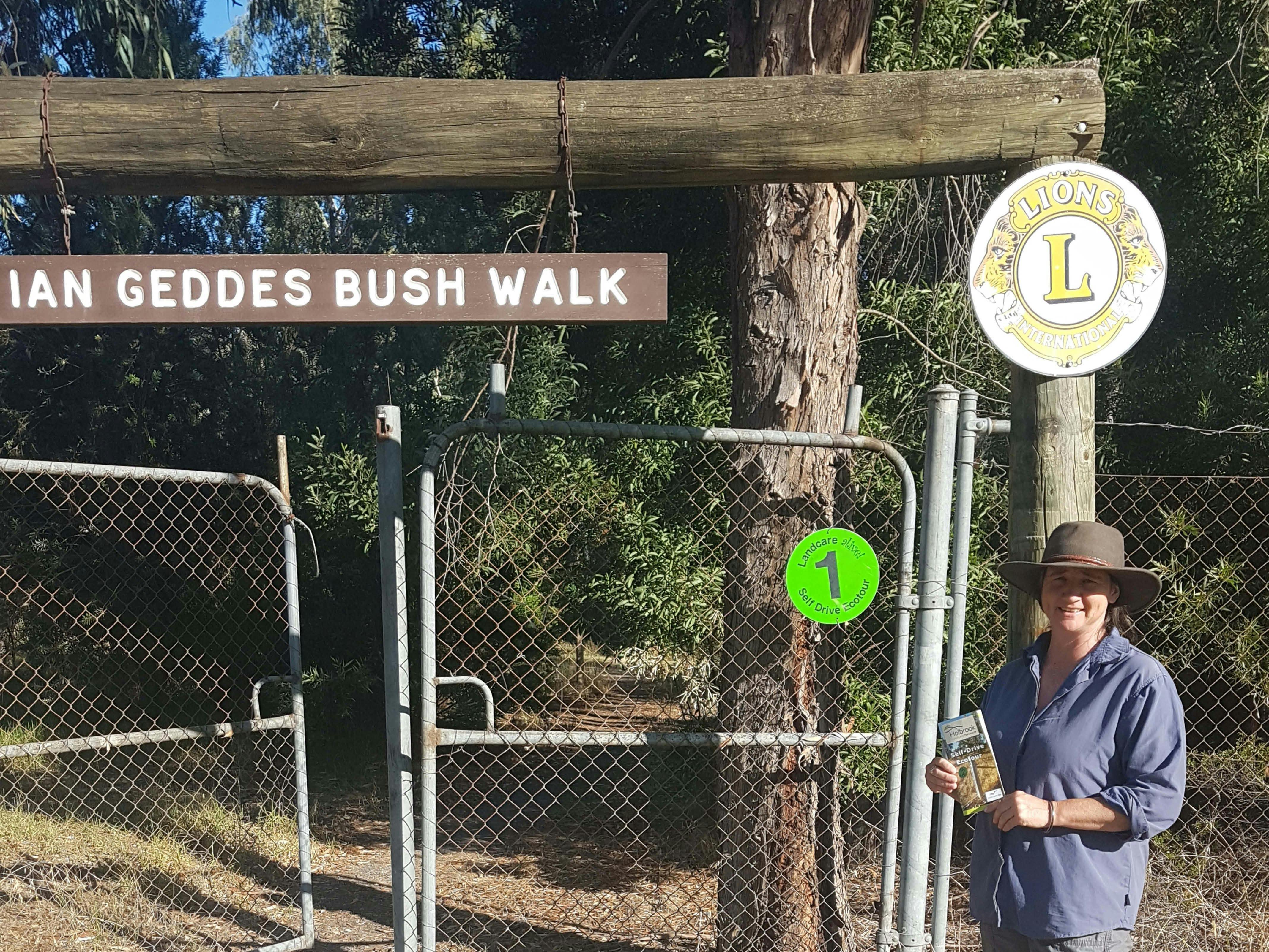 Explore the Ian Geddes Bushwalk in Holbrook