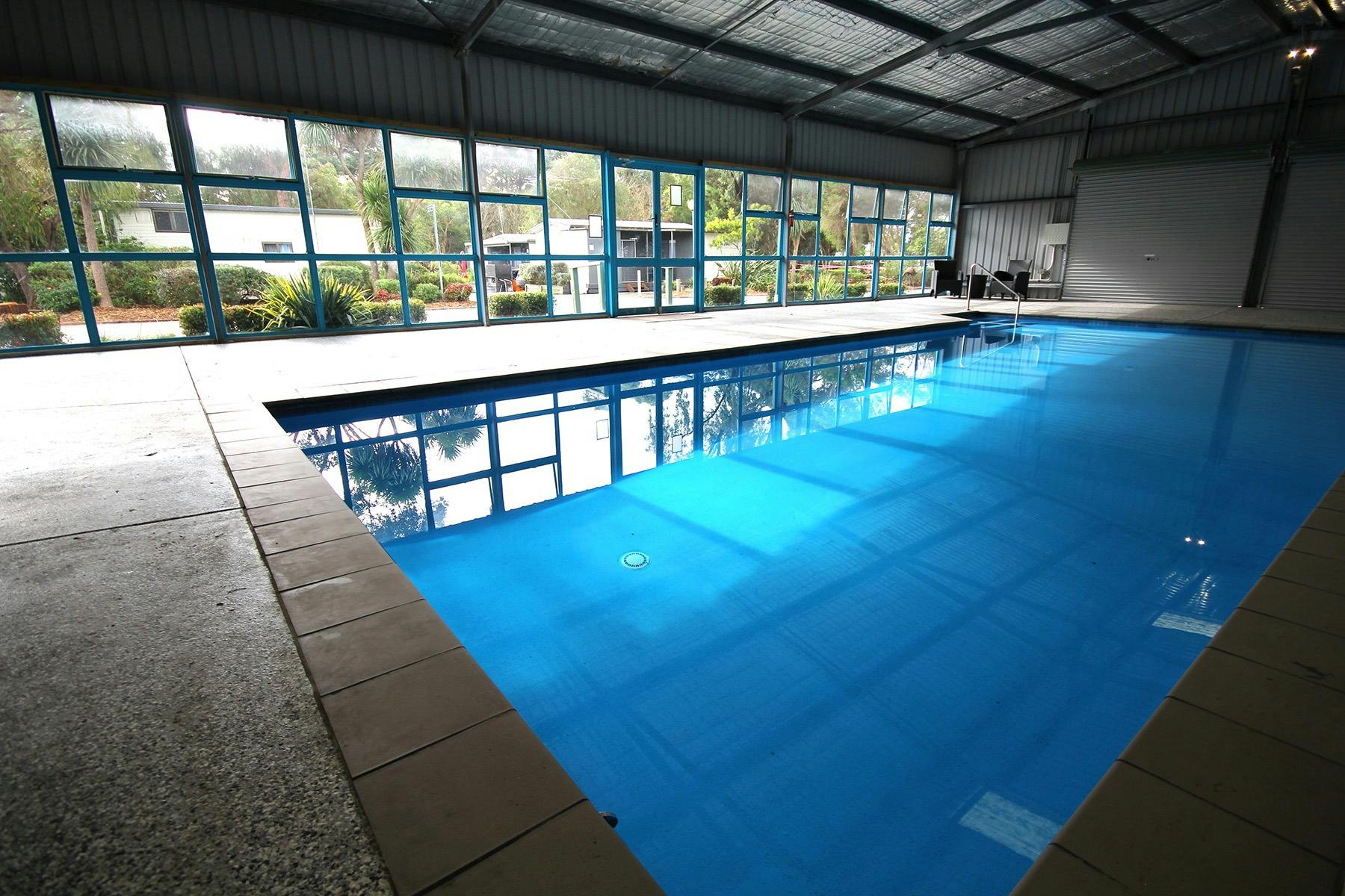 Heated Indoor Pool at Wonthaggi Park Lane Holiday Park