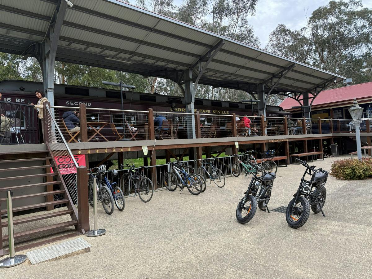 Yarra Valley Rail Trail e-Ride and Lunch eXperience - Saturdays and Good Friday