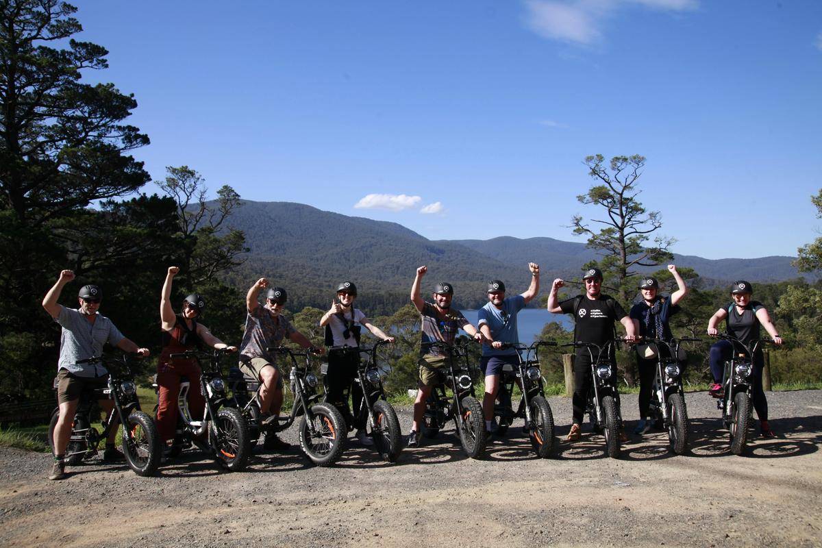 Yarra Valley Rail Trail e-Ride and Lunch eXperience - Saturdays and Good Friday
