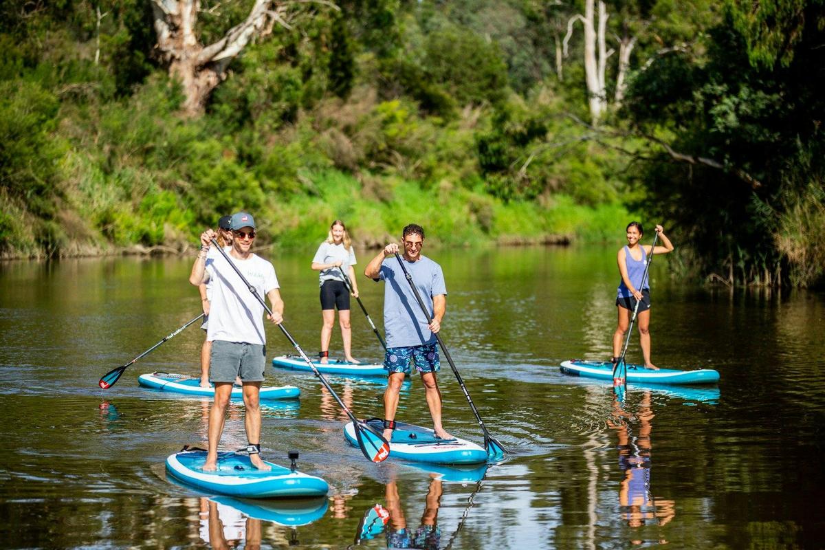 Stand Up Paddleboard along inland waterways