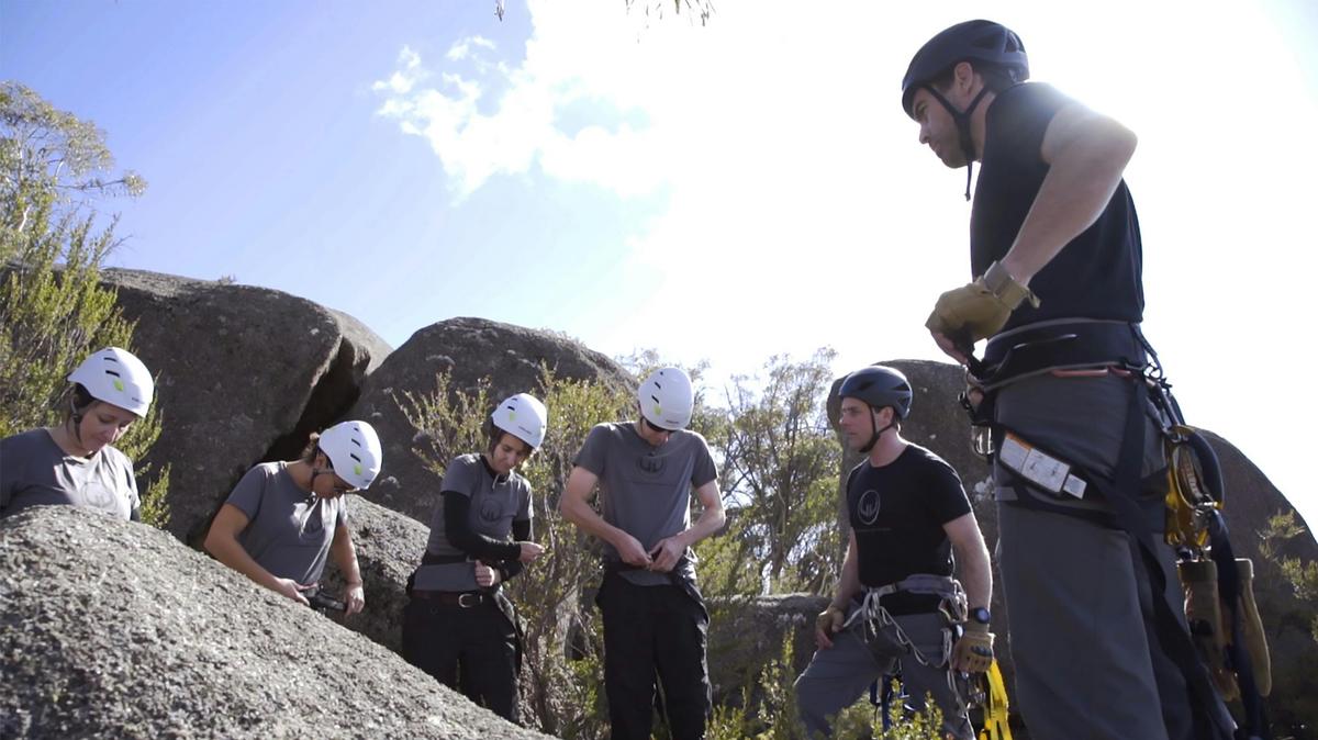 Abseiling