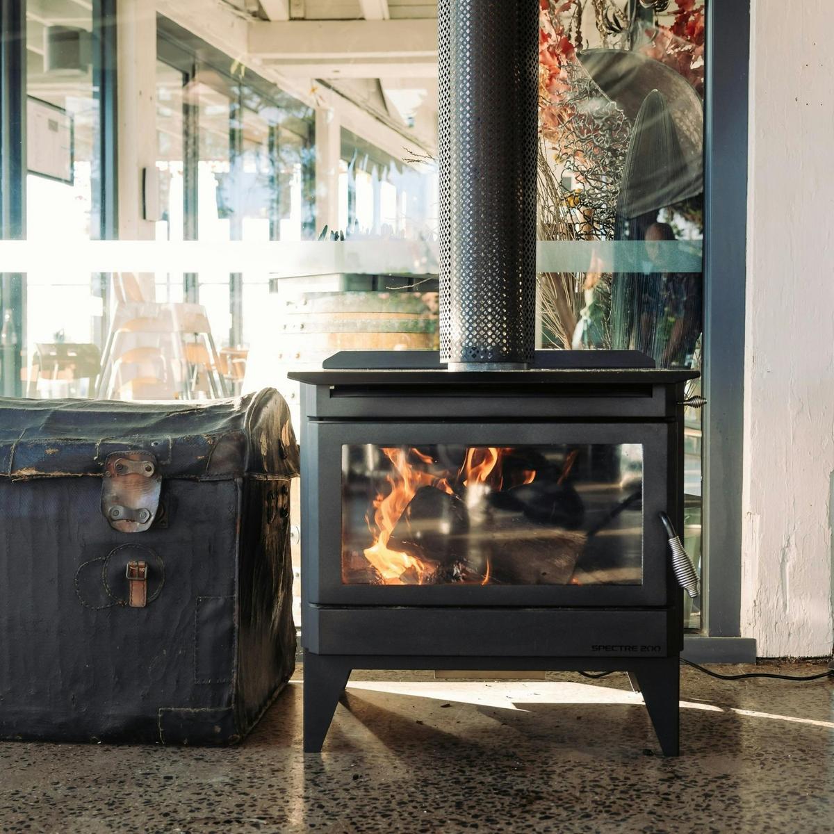 Inside Fireplace