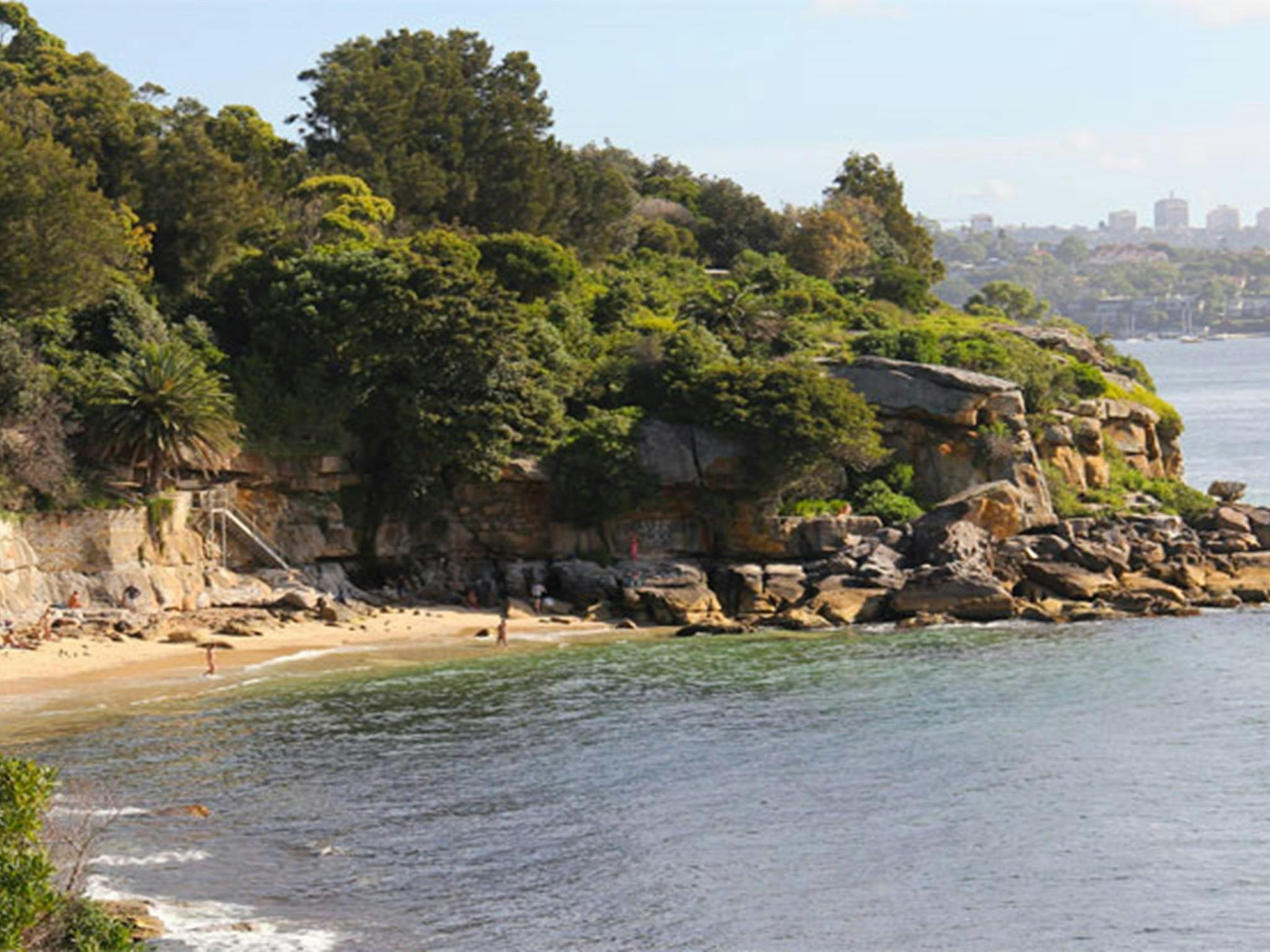 Lady Bay Beach, Sydney Harbour National Park. Photo: John Yurasek/NSW Government