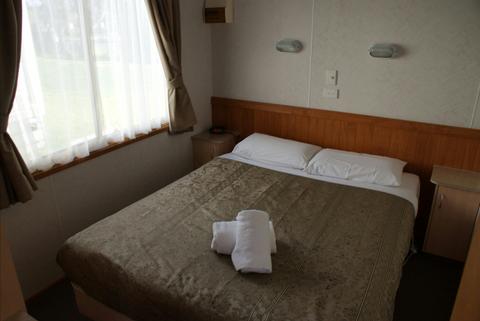 Master Bedroom of the Deluxe Cabins