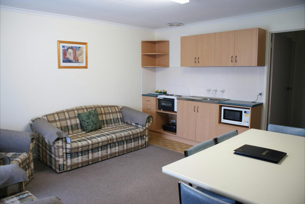 Dining area of the Family Apartment