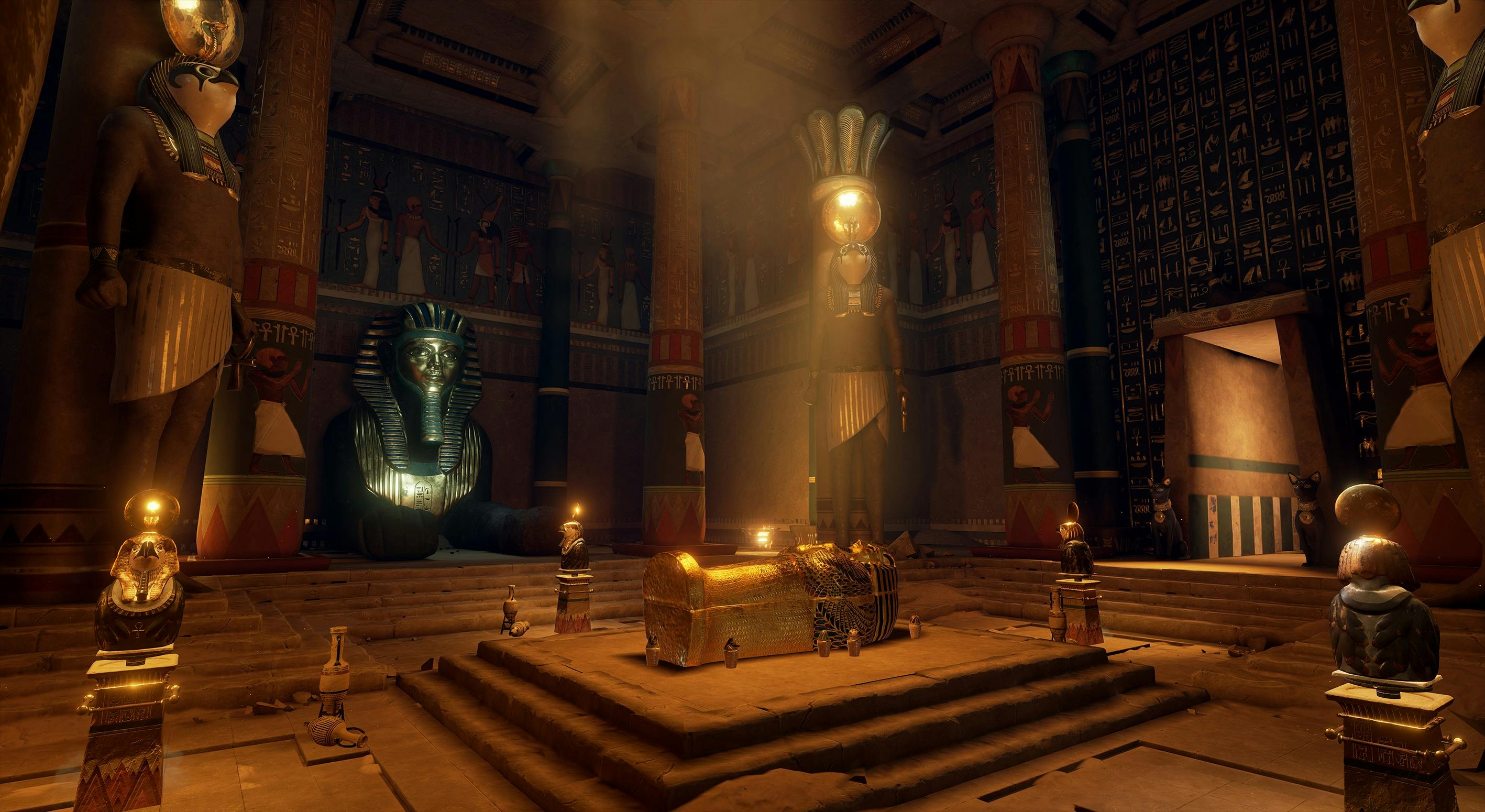 The beautiful tomb in Ancient Egypt