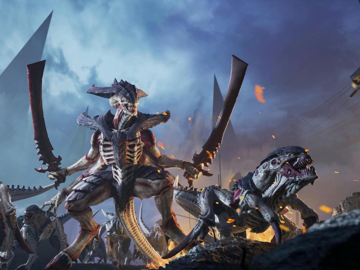 Battle Tyranids in our newest game Warhammer