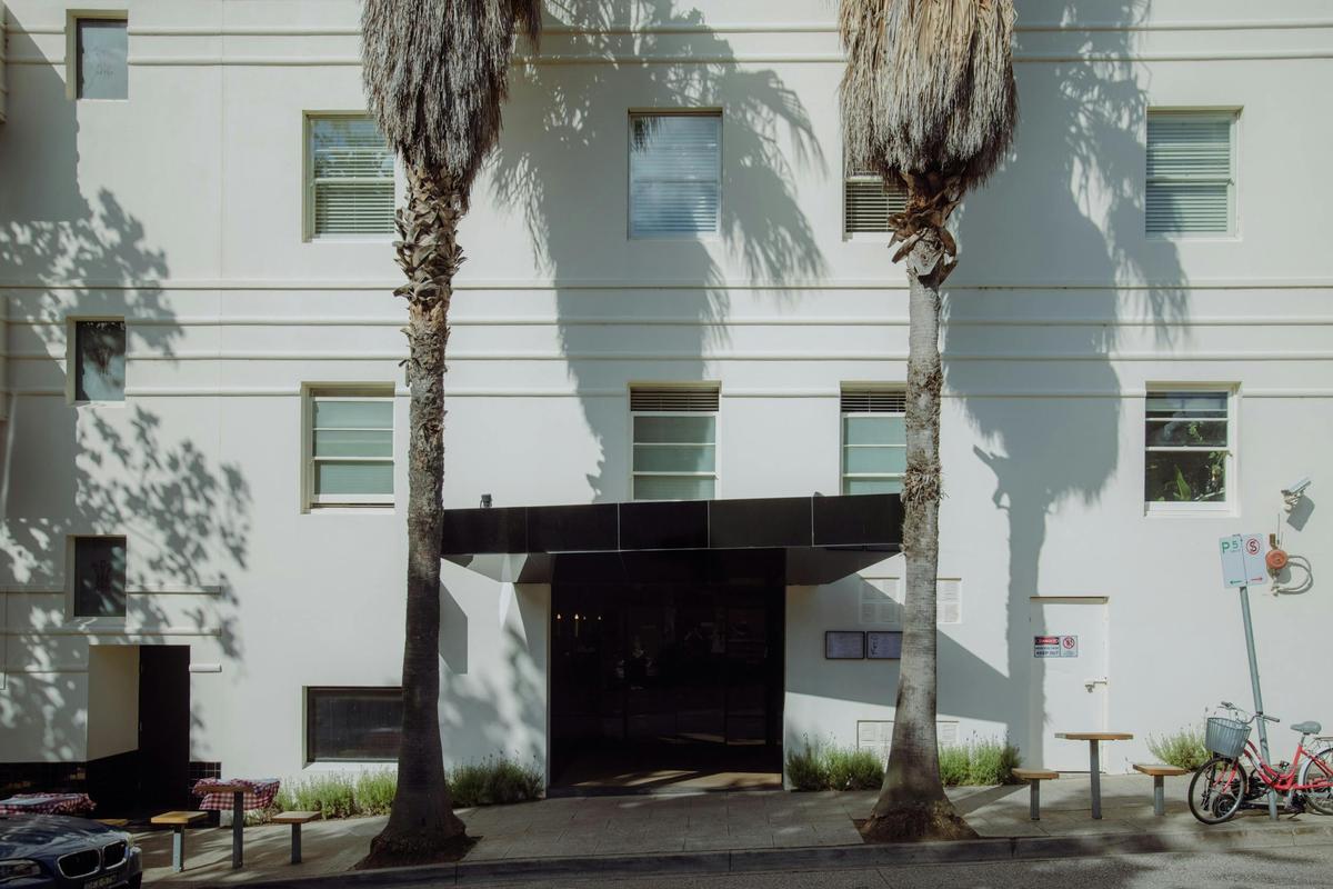 Hotel Entrance on Acland Street