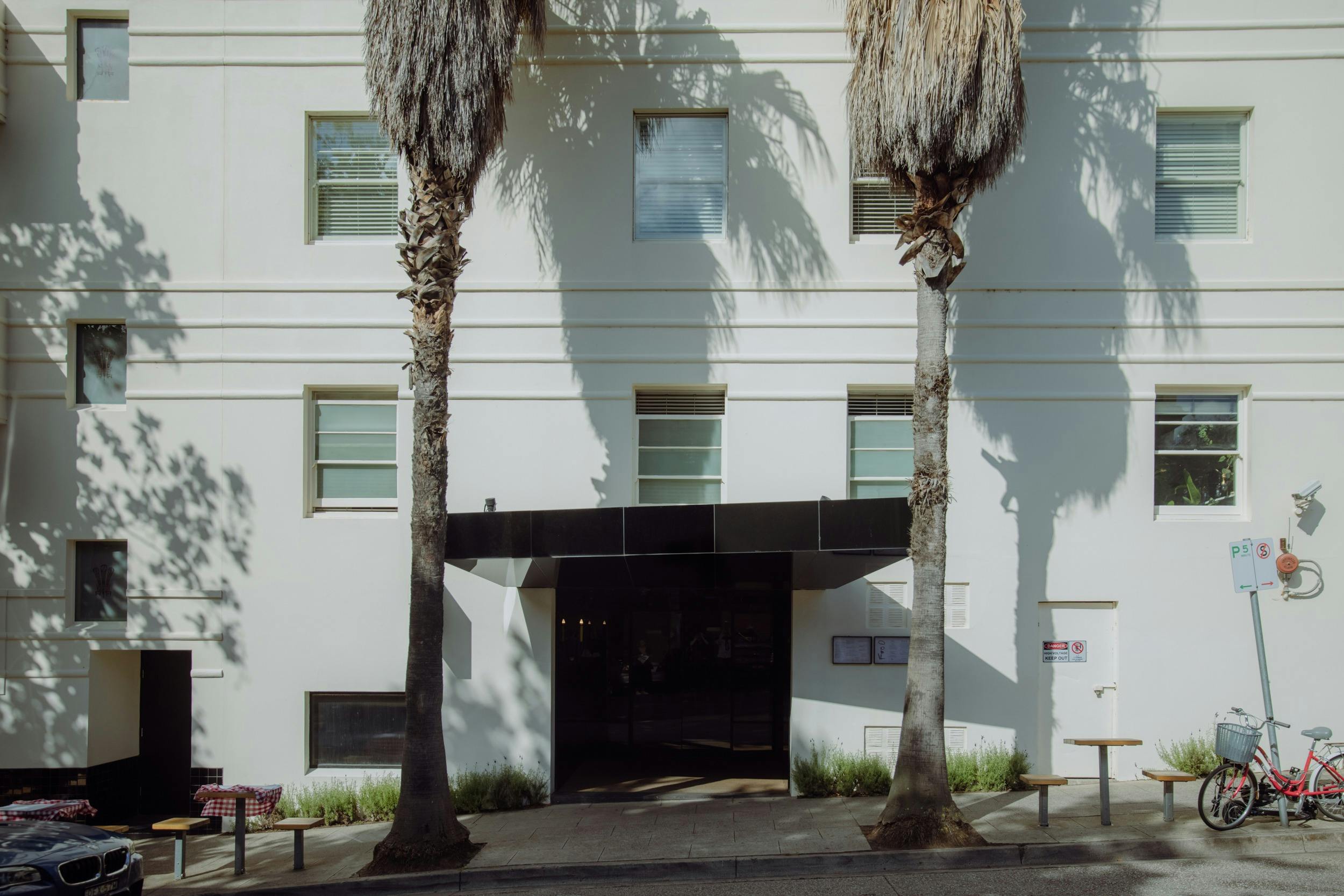 Hotel Entrance on Acland Street